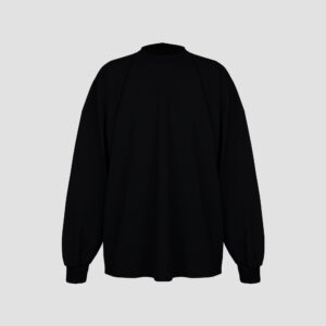 LONGSLEEVE OVERSIZE CZARNY