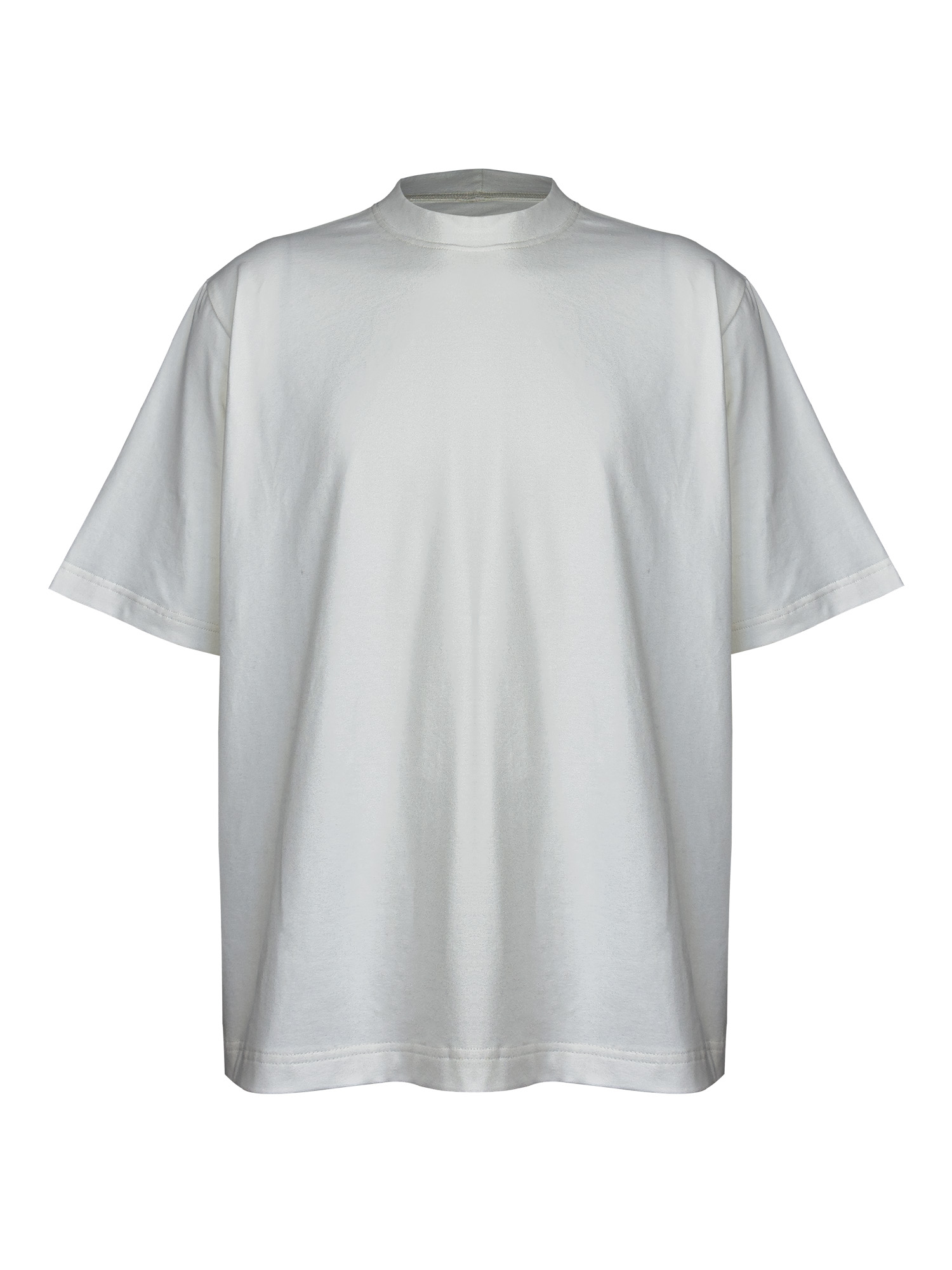 koszulki boxy ecru t-shirt