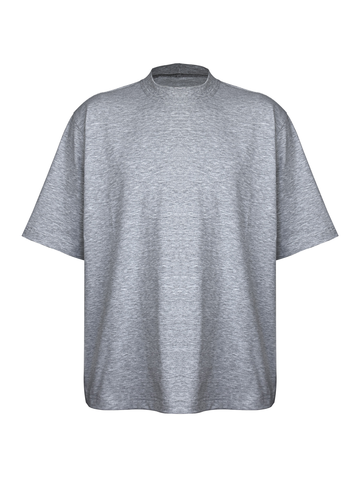 koszulki boxy szary t-shirt