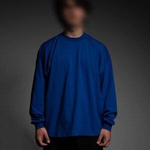 LONGSLEEVE OVERSIZE NIEBIESKI