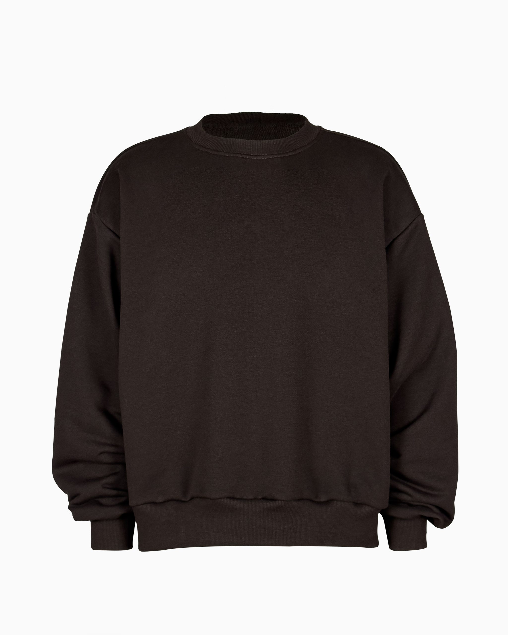 BRĄZOWY CREWNECK BOXY
